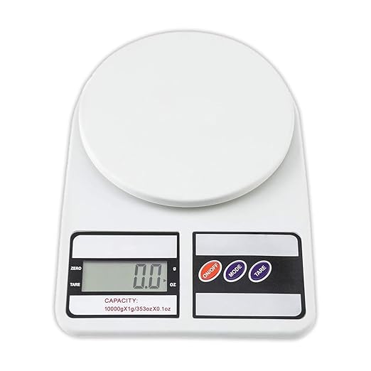Glun Multipurpose Portable Electronic Digital Weighing Scale Weight Machine (10 Kg)
