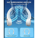 Portable Bladeless Hanging Rechargeable Neck Fan